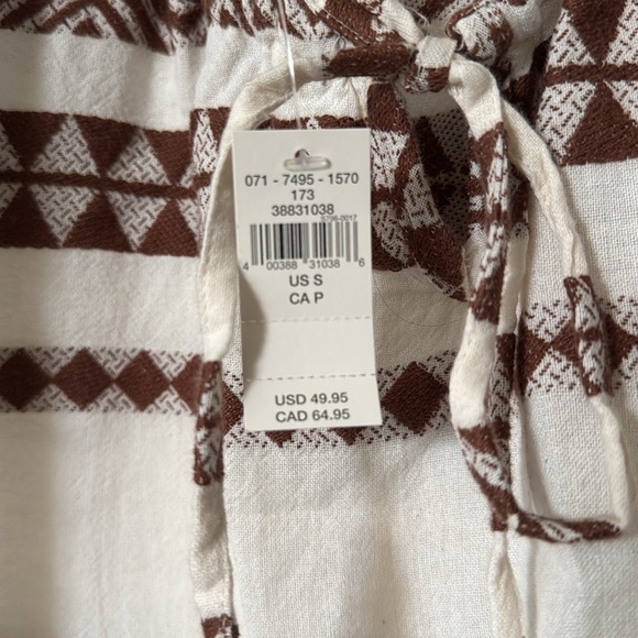 AERIE Jacquard Open Back Dress small - Picture 4 of 4